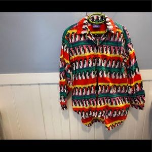 Vintage retro button down. Funky & fun 💥